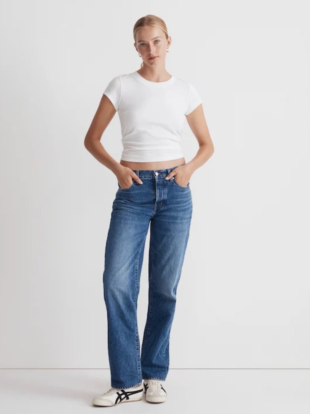 Low-Slung Straight Jeans - Madewell